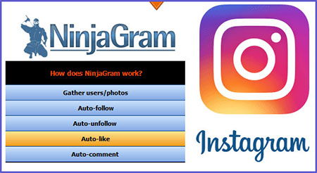دانلود نرم افزار NinjaGram (Instagram Bot) v7.6.4.9