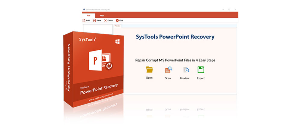 SysTools.PowerPoint.Recovery.center