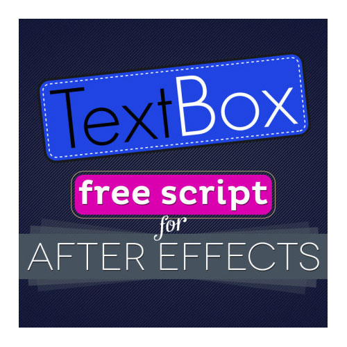 دانلود پلاگین TextBox v1.2 for After Effects – win