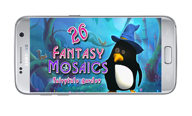 دانلود بازی اندروید Fantasy Mosaics 26: Fairytale Garden v1.0.0 همراه با فایل دیتای بازی