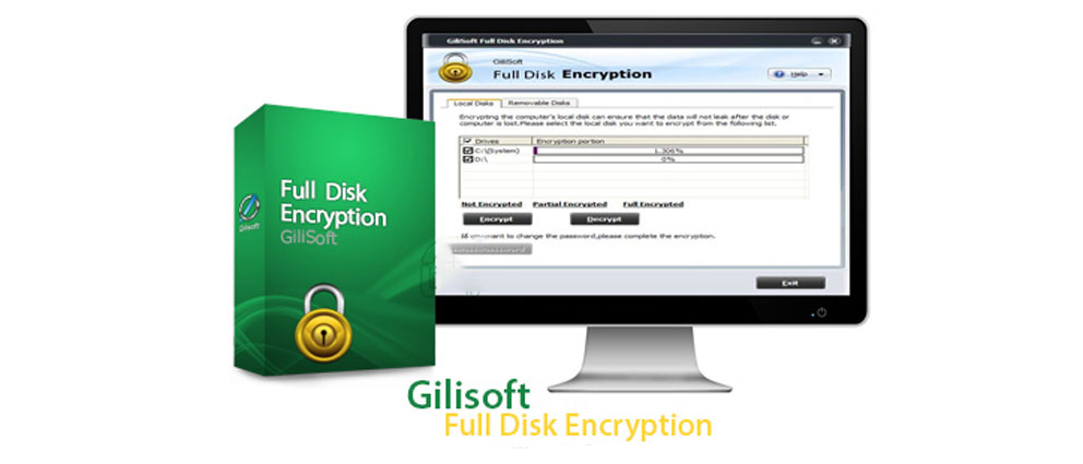 download the new for windows Gilisoft Full Disk Encryption 5.4