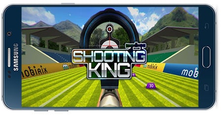 دانلود بازی اندروید پادشاه تیر اندازی Shooting King v1.5.4