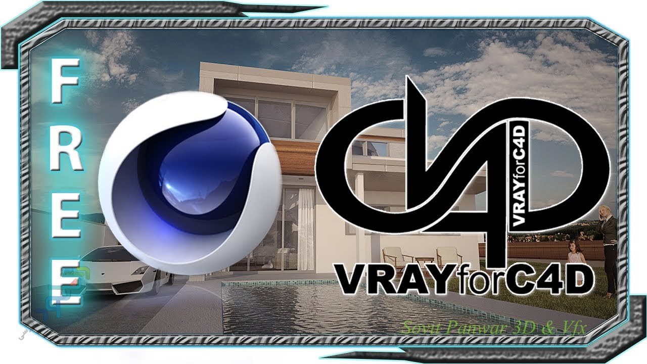 دانلود نرم افزار V-Ray Adv Cinema 4D 3.70.02 x64 – Win