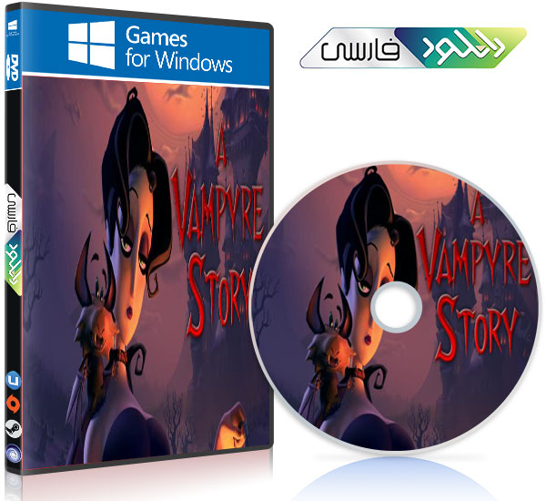 دانلود بازی کامپیوتری A Vampyre Story – PC