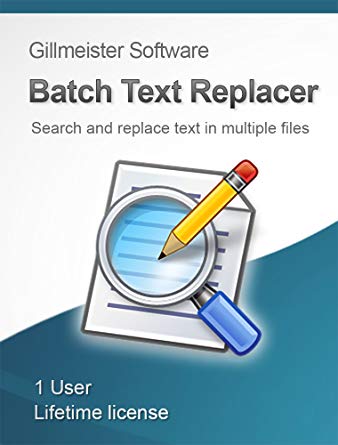 دانلود نرم افزار Gillmeister Batch Text Replacer v2.13.0 – win