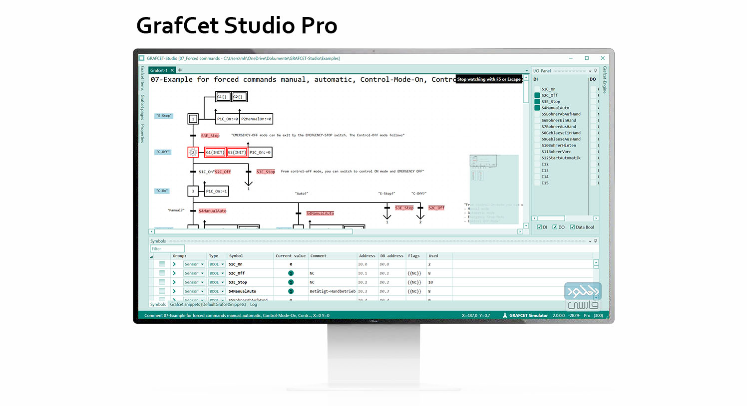 دانلود نرم افزار GrafCet Studio Pro v2.1.0.8