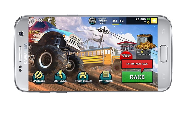 دانلود بازی اندروید Racing Xtreme 2: Top Monster Truck
