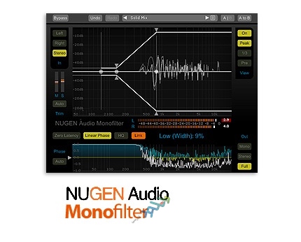 دانلود نرم افزار NUGEN Audio Monofilter v4.1.15 – Win