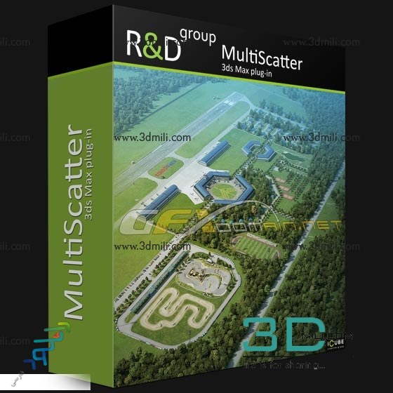 دانلود نرم افزار MultiScatter for Autodesk 3ds Max v1.091  – Win