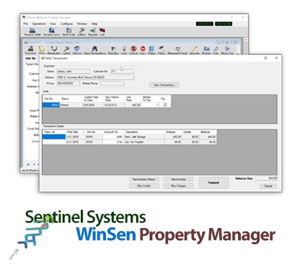 دانلود نرم افزار Sentinel Systems WinSen Property Manager v3.42.0022 – Win