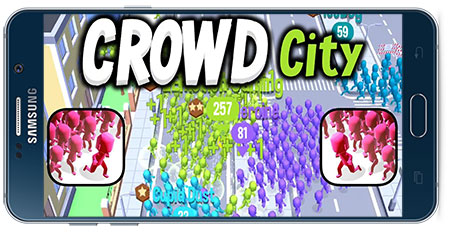 دانلود بازی اندروید شهر شلوغ Crowd City v1.7.10