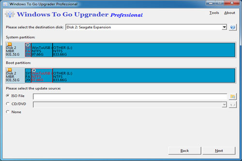 EasyUEFI Windows To Go Upgrader Enterprise 3.9 download the last version for ipod