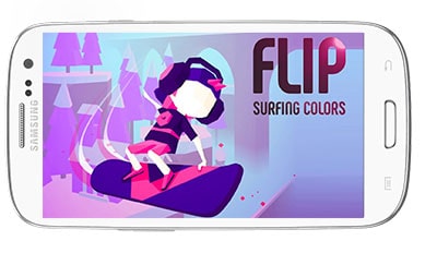 دانلود بازی اندروید Flip : Surfing Colors