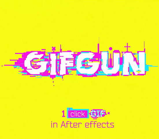 دانلود نرم افزار GifGun v1.7.7 for After Effects – win