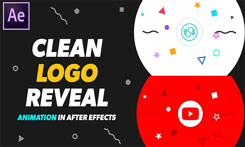 آموزش افتر افکت 2D Clean Logo Reveal Animation – مبتدی تا متوسطه