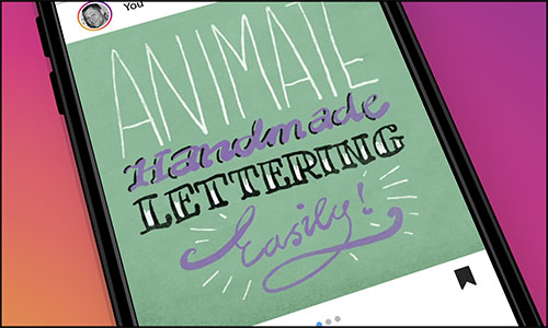 آموزش Animating Hand Lettering در ایلاستریتور و افتر افکت