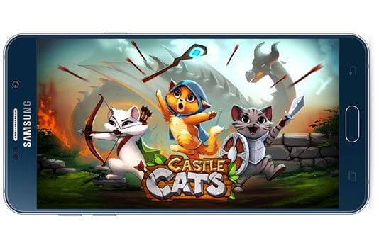 دانلود بازی اندروید Castle Cats: Epic Story Quests v2.6.1