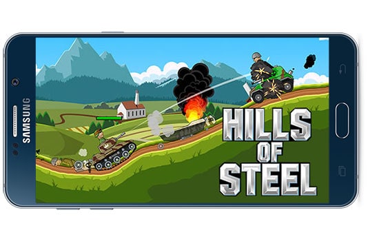 دانلود بازی اندروید Hills of Steel v2.2.0