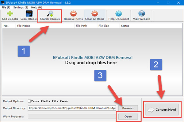 kindle drm removal v4.8