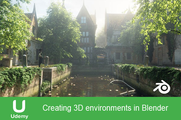 دانلود آموزش ساخت محیط های مختلف بازی در نرم افزار Blender