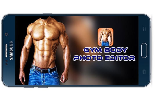 دانلود نرم افزار اندروید Gym Body Photo Editor v2.0
