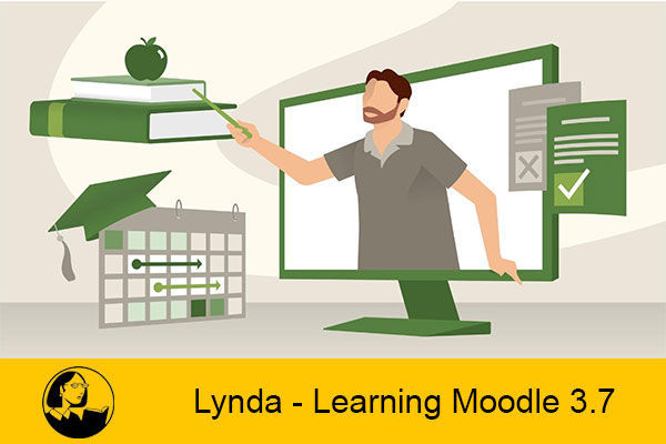 دانلود فیلم آموزش کار با نرم افزار 3.7 Moodle از شرکت لیندا