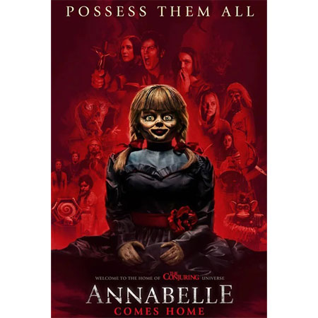 دانلود فیلم ترسناک Annabelle Comes Home 2019 + زیرنویس فارسی