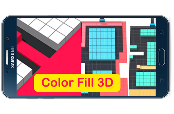 دانلود بازی اندروید Color Fill 3D v1.40