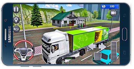 دانلود بازی اندروید Heavy Cargo Truck Driver 3D v1.13