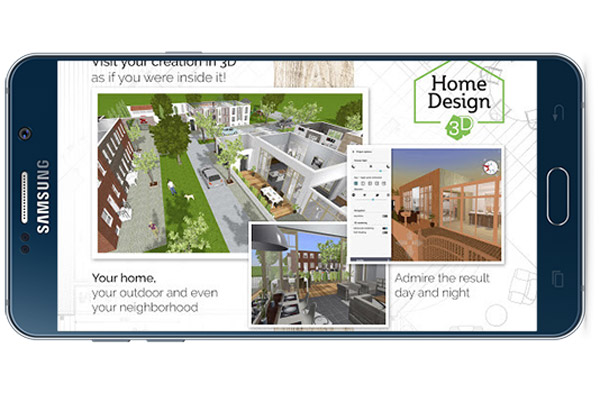 دانلود نرم افزار اندروید Home Design 3D v4.3.4