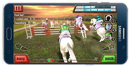 Horse Racing 3D v2.0.1 بازی مسابقه اسب دوانی نسخه اندروید