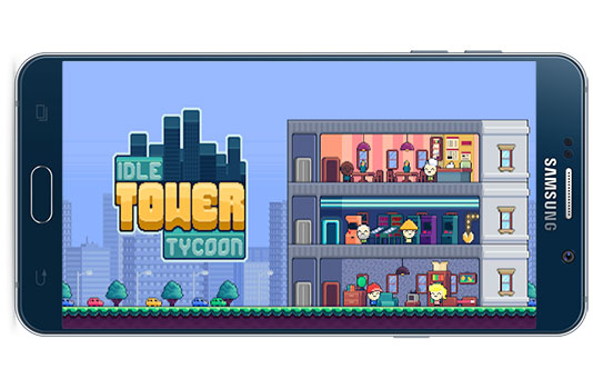 Idle Tower Simulation Tycoon v0.9.8.5 بازی نسخه اندروید