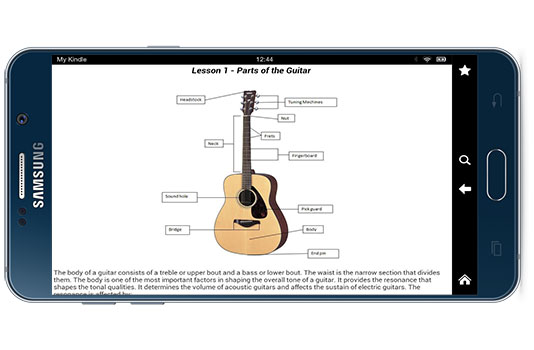 دانلود نرم افزار اندروید Learn Guitar with Simulator v7.1.7