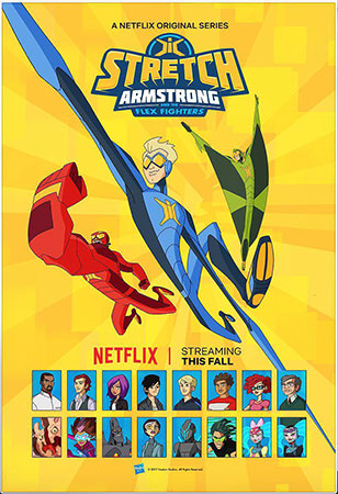 انیمیشن سریالی Stretch Armstrong and the Flex Fighters