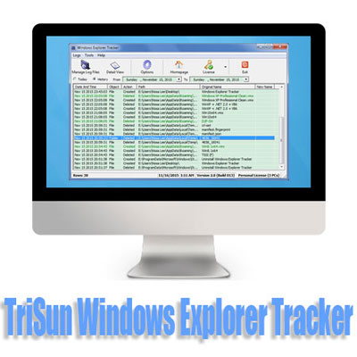 دانلود نرم افزار TriSun Windows Explorer Tracker v2.0 Build 015