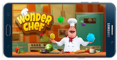 Wonder Chef: Match-3 Puzzle Game v1.60 بازی نسخه اندروید