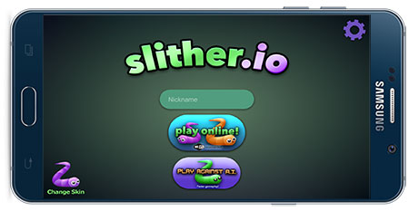 slither.io v1.6 بازی خزنده نسخه اندروید