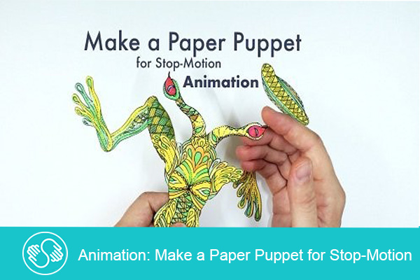 فیلم آموزشی Animation: Make a Paper Puppet for Stop-Motion