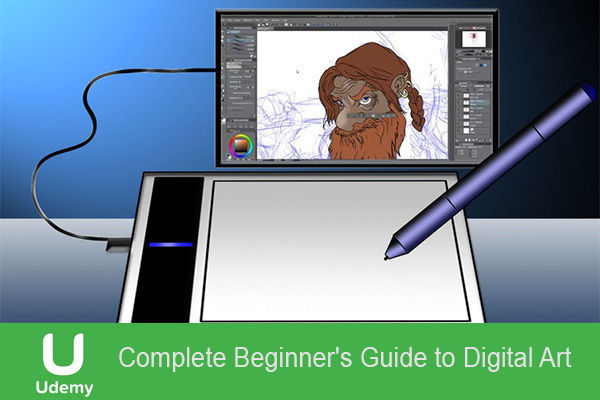 دانلود فیلم آموزشی Complete Beginner’s Guide to Digital Art