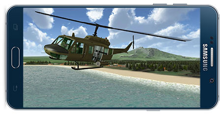 دانلود بازی اندروید Helicopter Sim Flight Simulator Air v1.97