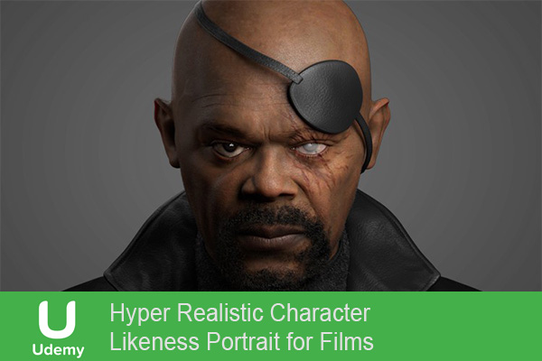 آموزش Hyper Realistic Character Likeness Portrait for Films