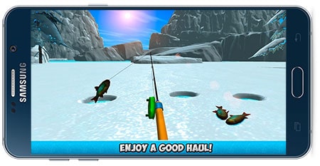 دانلود بازی اندروید Ice fishing 3D v1.29