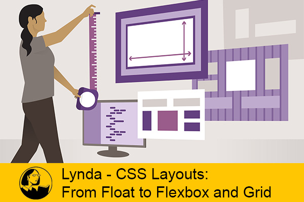 آموزش Lynda – CSS Layouts: From Float to Flexbox and Grid