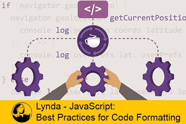 آموزش Lynda – JavaScript: Best Practices for Code Formatting