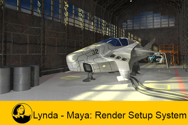 دانلود فیلم آموزشی Lynda – Maya: Render Setup System