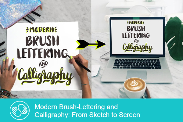 فیلم آموزشی Modern Brush-Lettering and Calligraphy