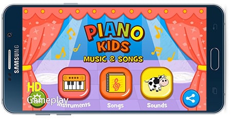 دانلود بازی اندروید Piano Kids v2.58
