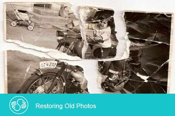 دانلود فیلم آموزشی Restoring Old Photos