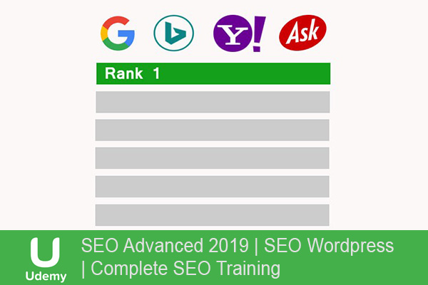 دانلود فیلم آموزشی SEO Advanced 2019 SEO WordPress Complete SEO Training