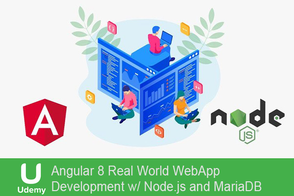 دانلود فیلم آموزشی Angular 8 Real World WebApp Development w